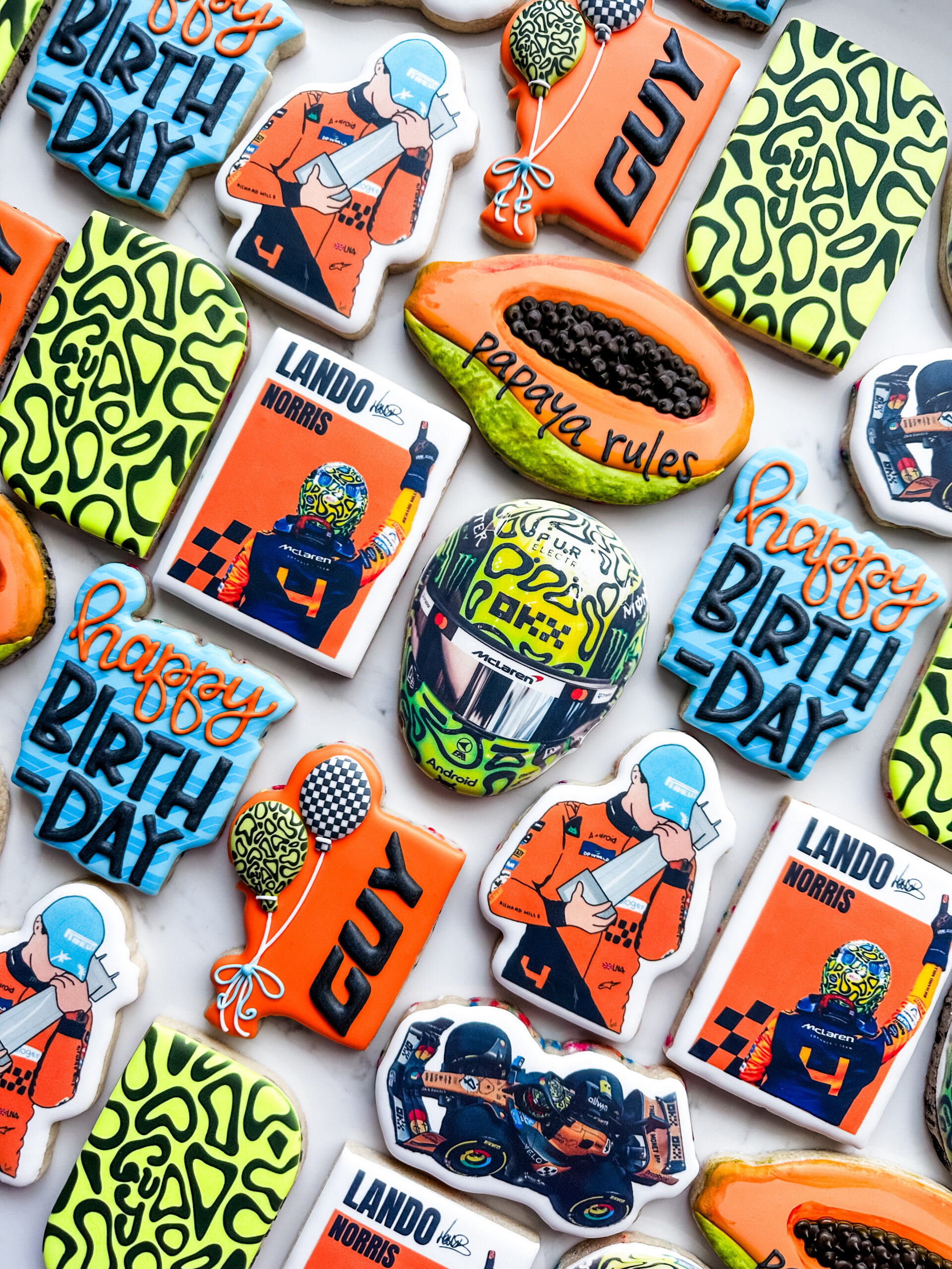 F1 Lando Norris Fan Birthday