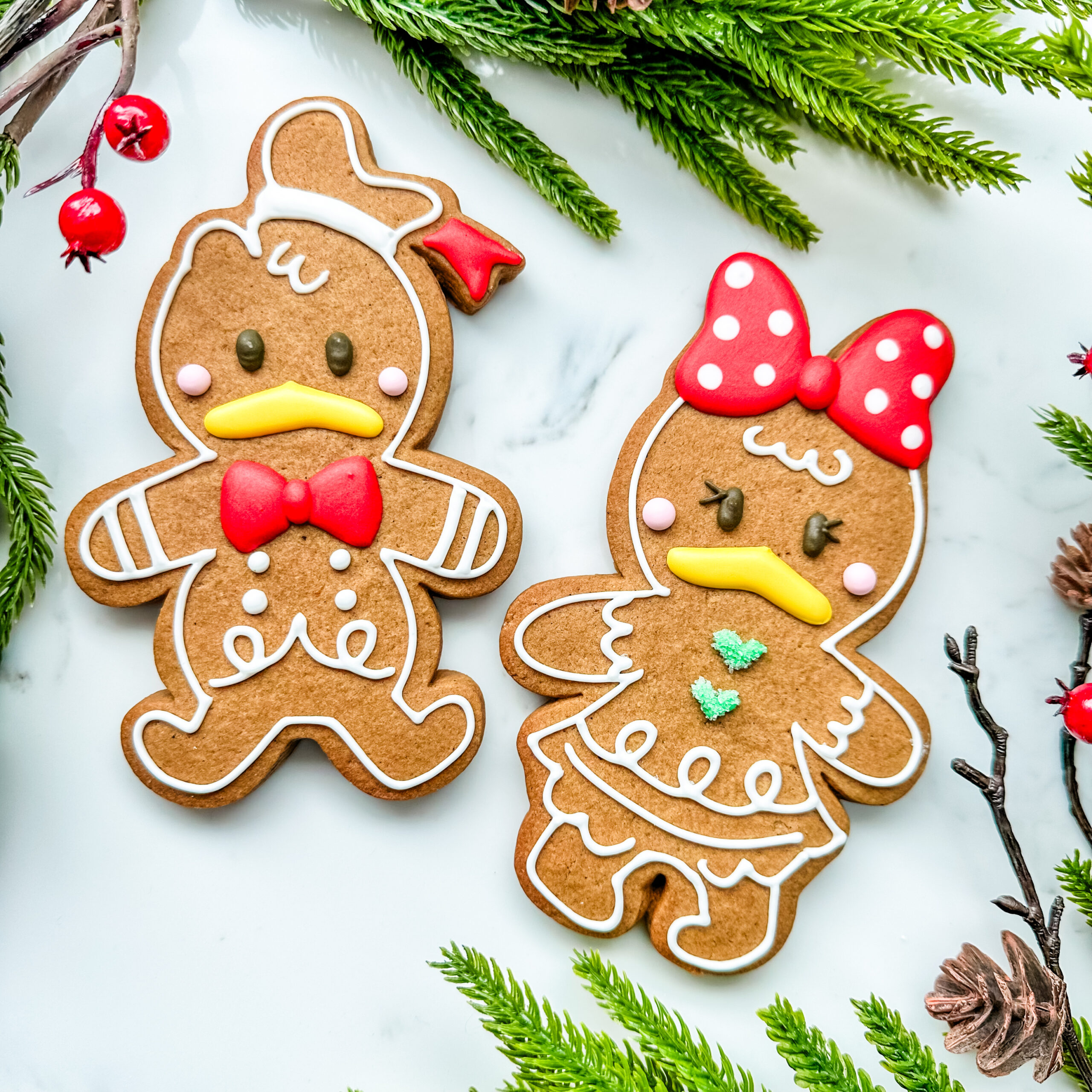 Donald & Daisy Gingerbread